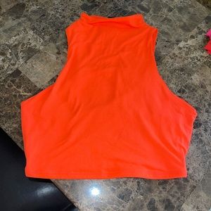 Neon crop top